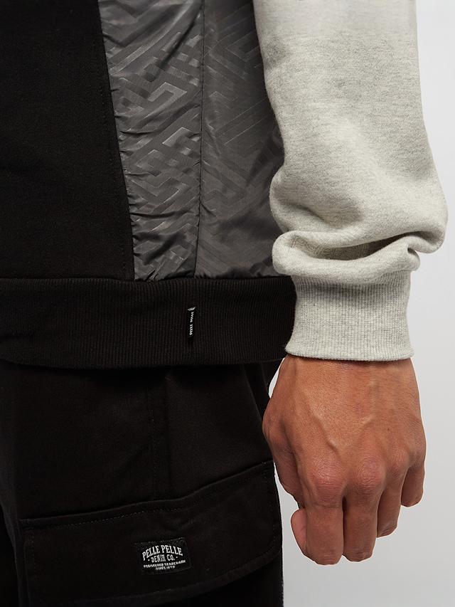 Urban Classics, Oversized Polar Fleece Crew, black, Image 4 of 5