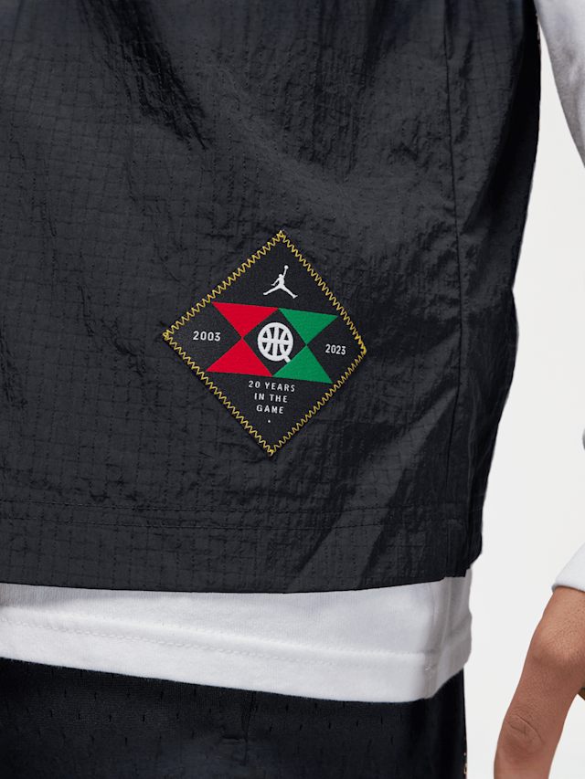 Jordan, Quai 54 Warm-Up Shirt, czarny, Obraz 6 z 7