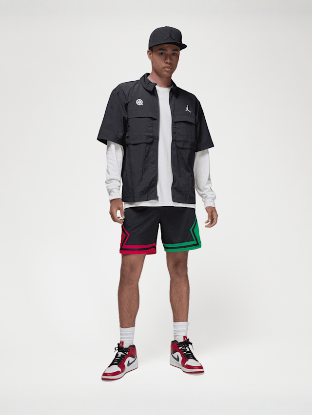 Jordan, Quai 54 Warm-Up Shirt, zwart, Afbeelding 7 van 7