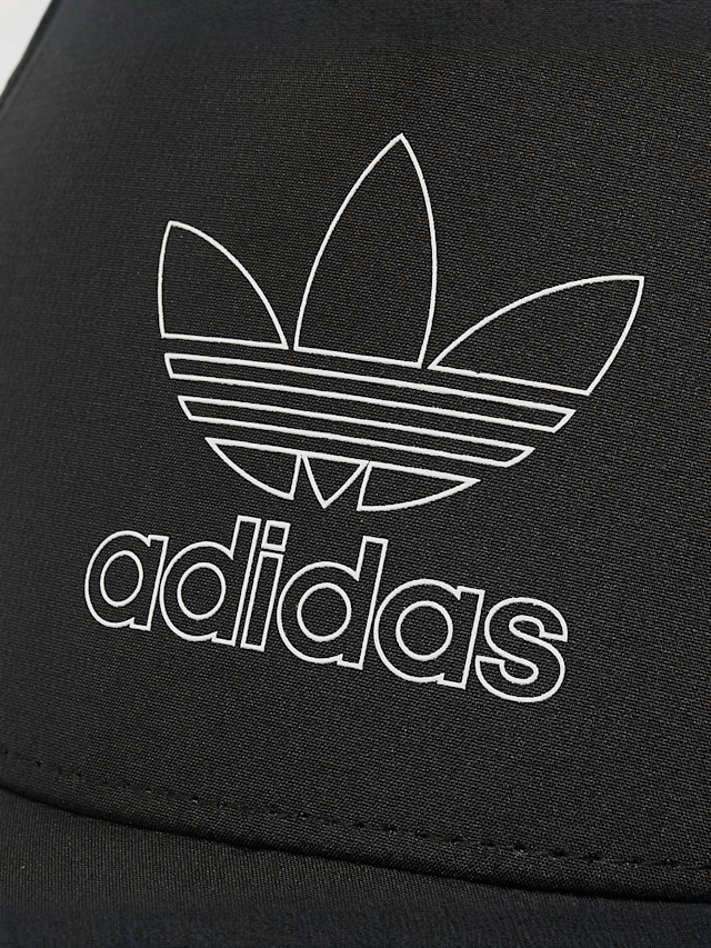 adidas Originals, adicolor Dad 3 Stripes Cap, czarny, Obraz 4 z 4