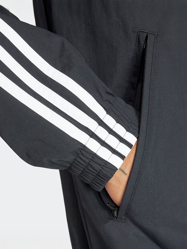 adidas Originals, 3-Stripes Woven Firebird Trackjacket, black, Image 4 of 4