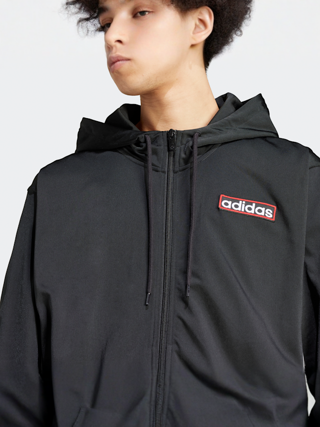 adidas Originals, adicolor Adibreak Hoodie, black, Image 3 of 5