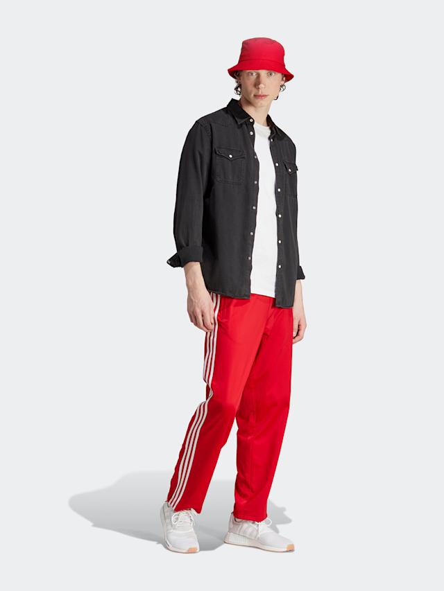 adidas Originals, adicolor Firebird Track Pants, czerwony, Obraz 7 z 7