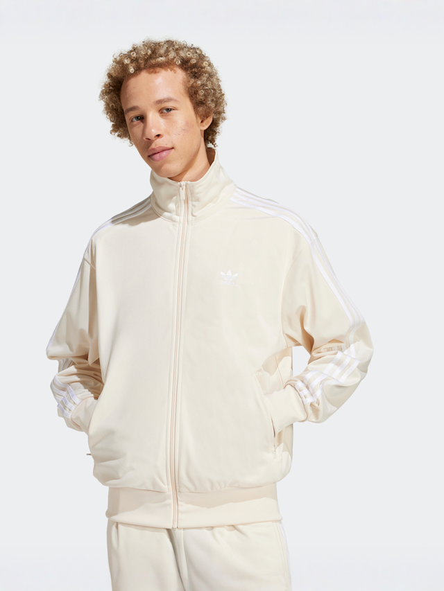 adidas Originals, adicolor Firebird Trackjacket, beige, Afbeelding 1 van 4