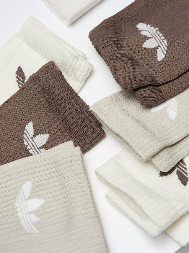 adidas Originals, 6 PACK - Essential Trefoil, multi-colour, Image 2 of 2