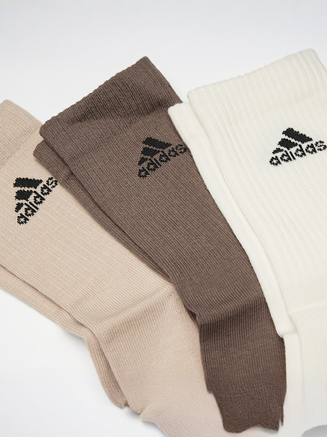 adidas Originals, Sportswear Crew Chausettes (3 Pack), multi-colour, Image 2 of 3