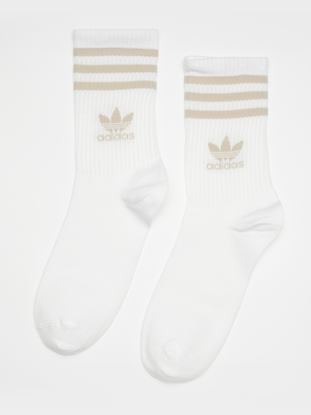 adidas Originals, adicolor Crew Skarpety (3 Pack), biały, Obraz 1 z 3