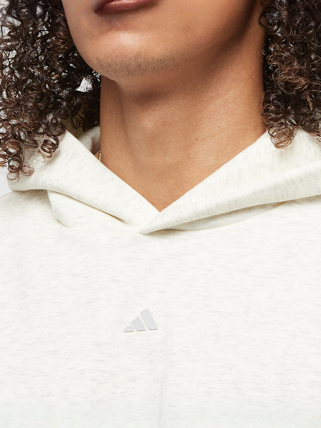 adidas Originals, One Fleece Hoodie, wit, Afbeelding 3 van 4
