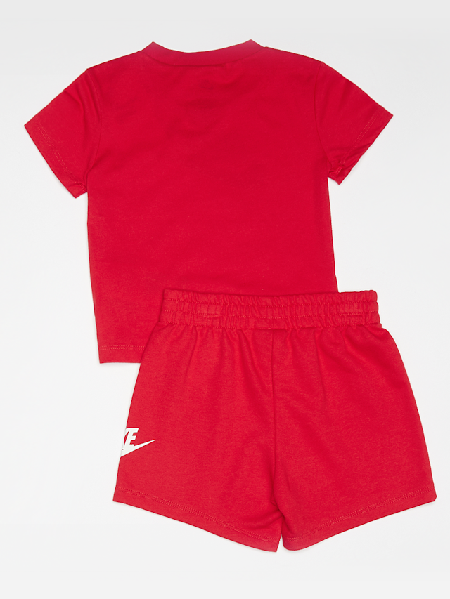 Nike, Club Tee & Short Set, czerwony, Obraz 2 z 6