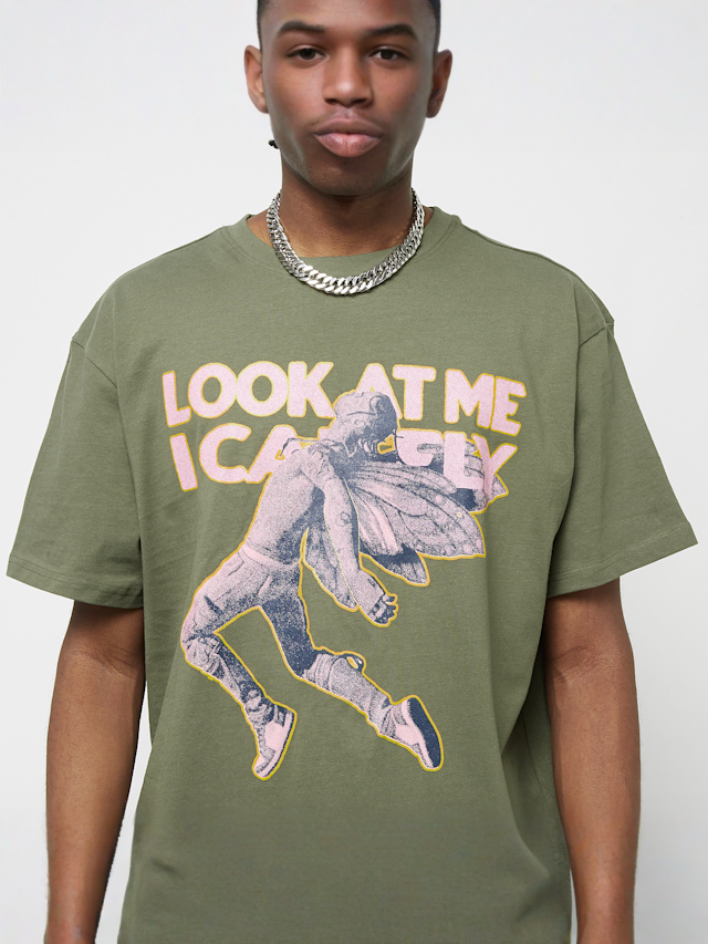 Upscale by Mister Tee, Look Oversize Tee, green, Image 3 of 4