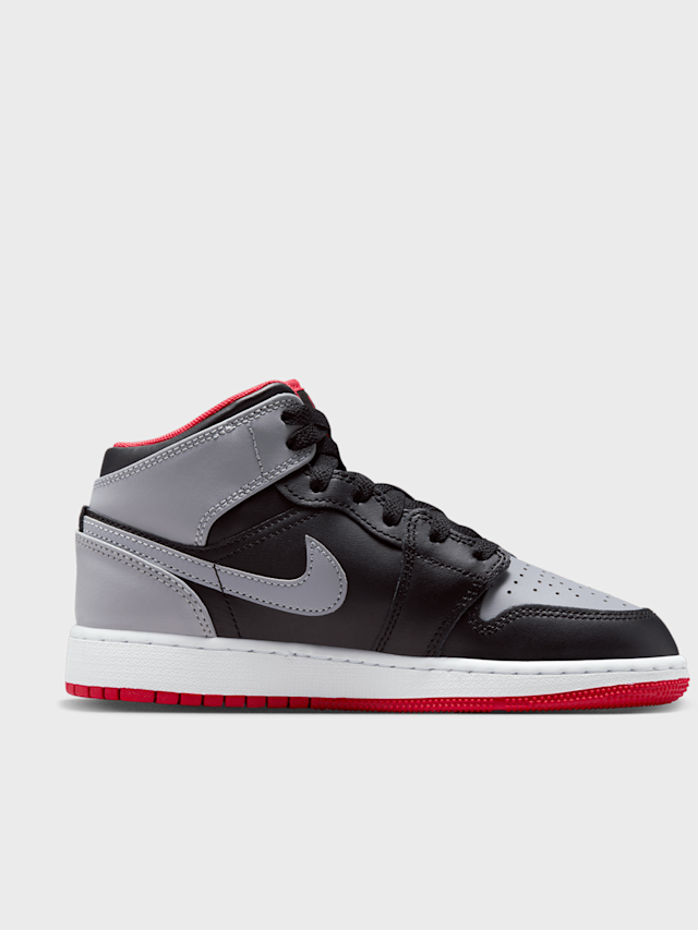 Jordan, Jordan 1 Mid (GS), zwart, Afbeelding 2 van 8
