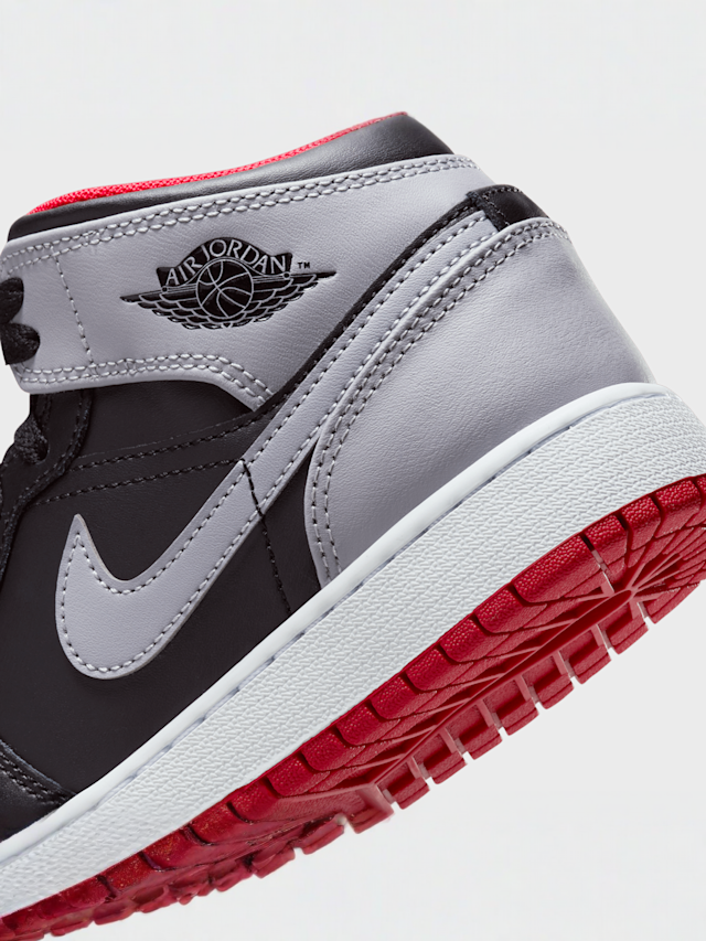 Jordan, Air Jordan 1 Mid (GS), czarny, Obraz 7 z 8