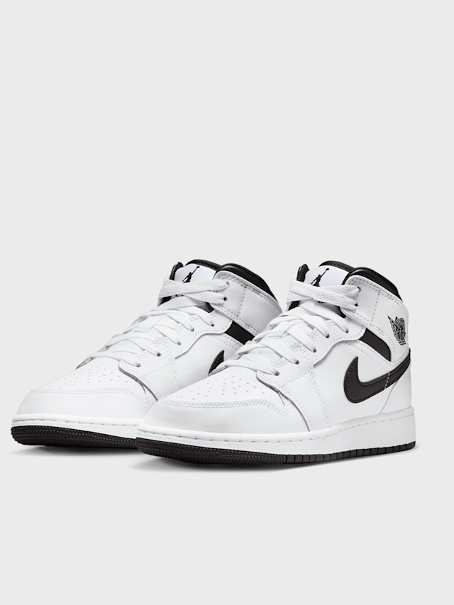 Jordan, Jordan 1 Mid (GS), white, Image 4 of 8