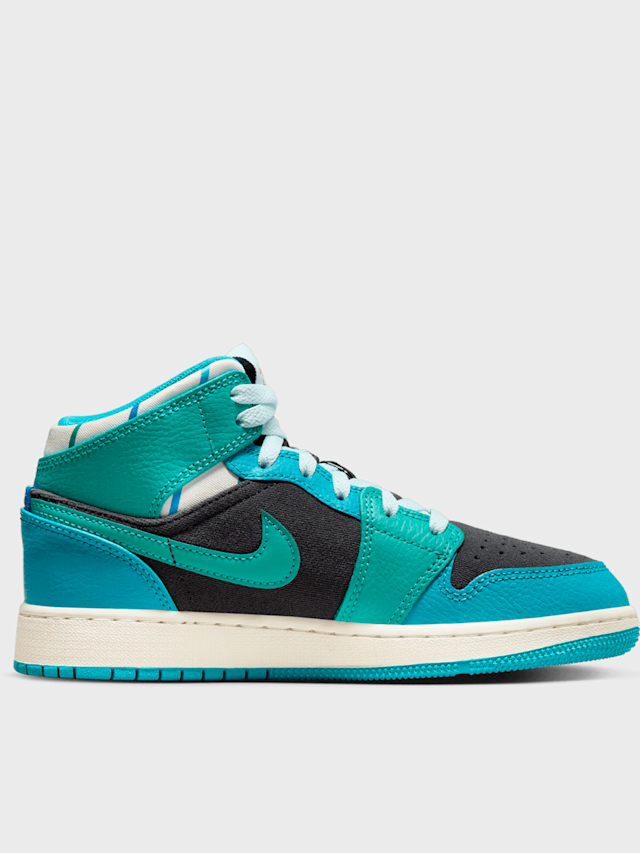 Jordan, Air Jordan 1 Mid SS (GS), wit, Afbeelding 2 van 8