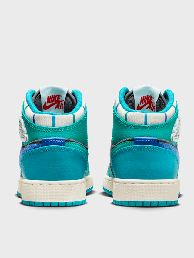 Jordan, Air Jordan 1 Mid SS (GS), blue, Image 5 of 8