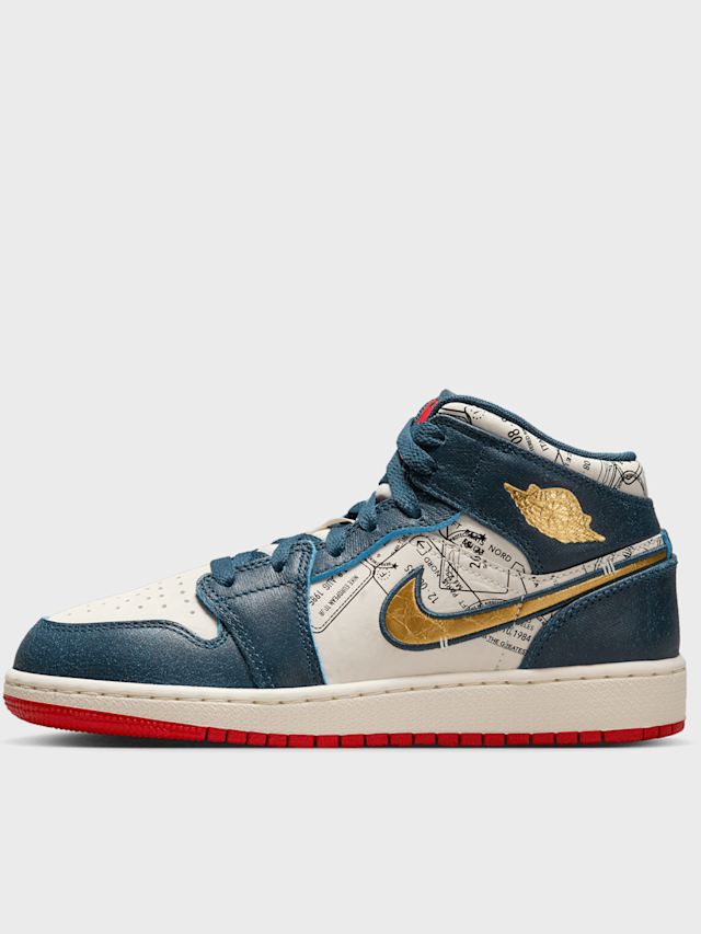 Jordan, Air Jordan 1 Mid SE (GS), black, Image 1 of 9