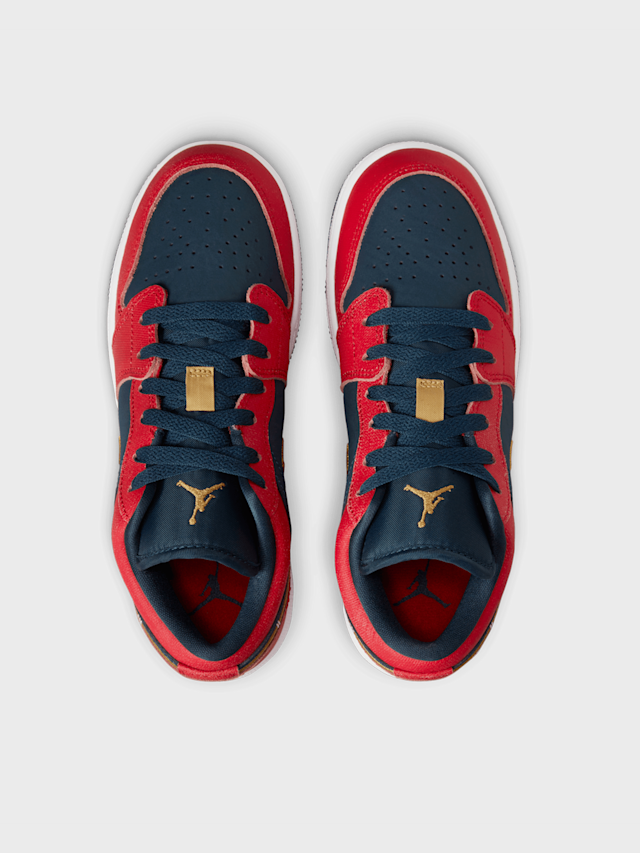 Jordan, Air Jordan 1 Low SE (GS), red, Image 6 of 8