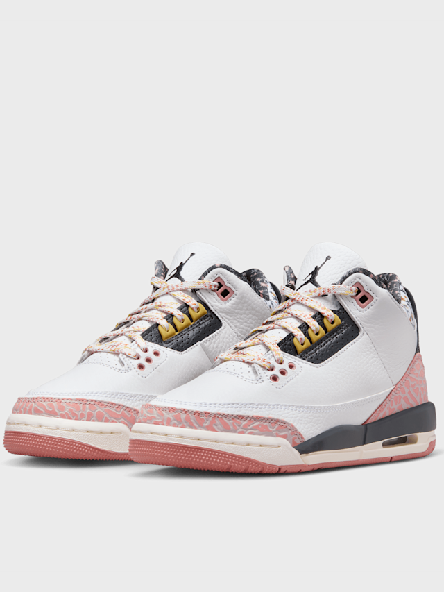 Jordan, Jordan 3 Retro (GS), biały, Obraz 4 z 8