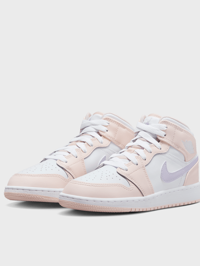 Jordan, Jordan 1 Mid (GS), Pink, Image 4 of 8