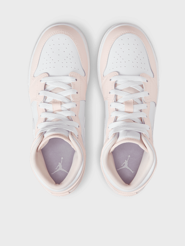 Jordan, Jordan 1 Mid (GS), Pink, Image 6 of 8