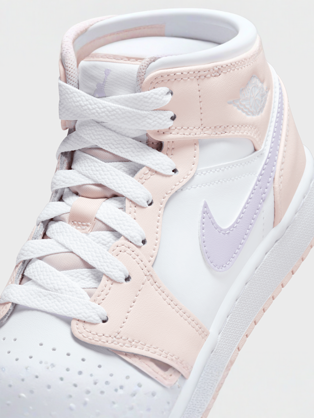 Jordan, Jordan 1 Mid (GS), Pink, Image 8 of 8