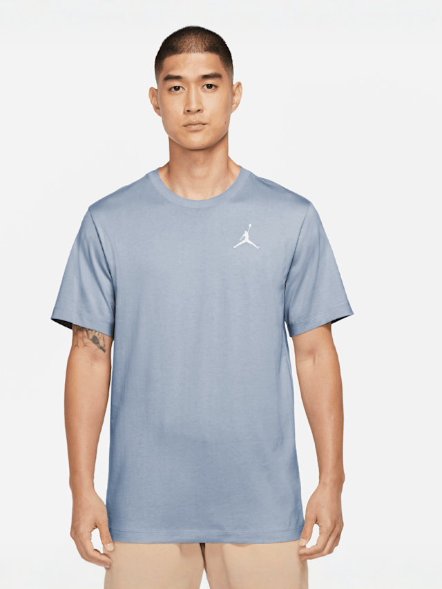 Jordan, Jumpman Shortsleeve Crew Shirt, niebieski, Obraz 1 z 4