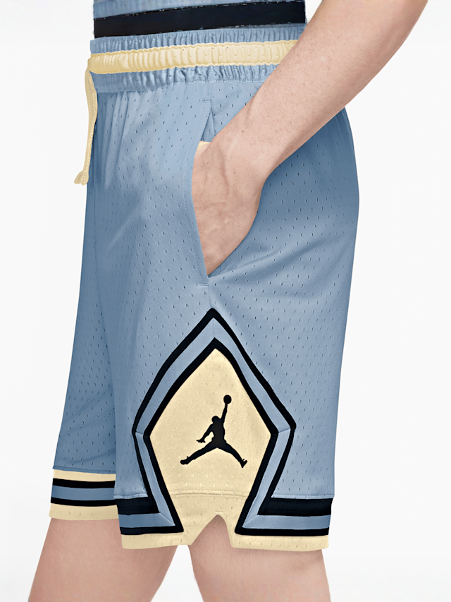 Jordan, Dri-FIT Sport shorts with diamond-shaped accents, blue, Image 3 of 6