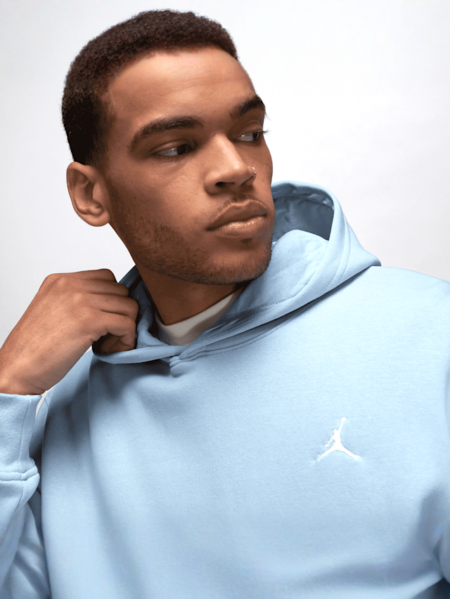 Jordan, Essential Fleece Pullover, red, Image 3 of 7