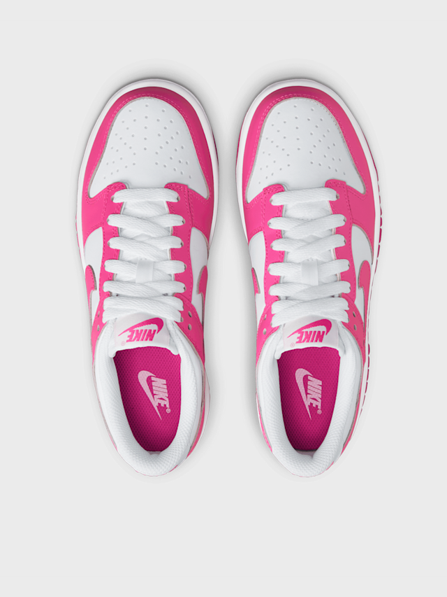 Nike, Dunk Low (GS), Pink, Image 6 of 8