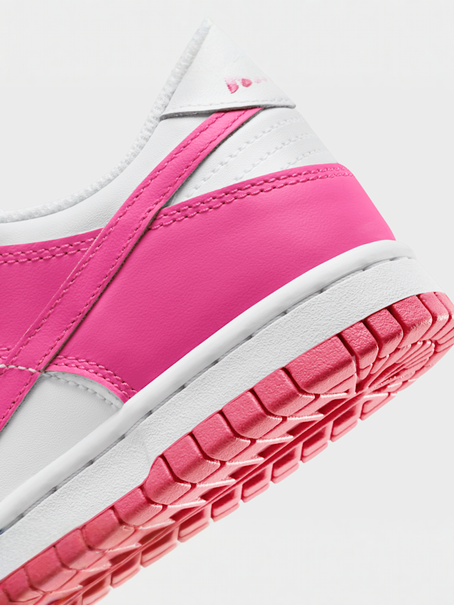 Nike, Dunk Low (GS), Pink, Image 7 of 8