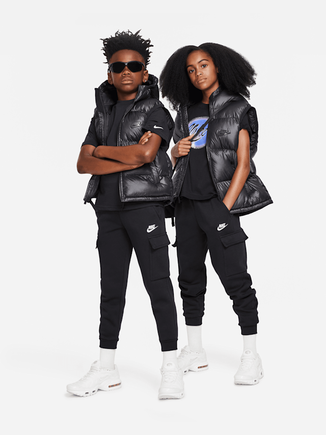 Nike, Sportswear Club Fleece Cargo Pants, black, Image 6 of 6