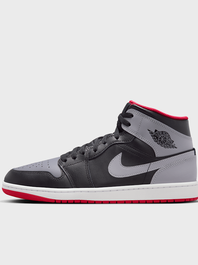 Jordan, Air Jordan 1 Mid, black, Image 1 of 7