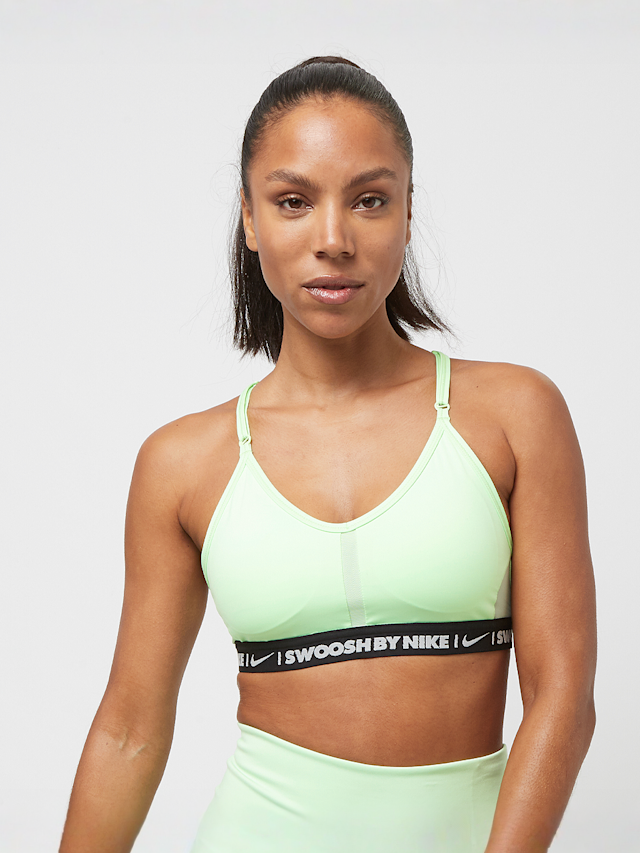 Nike, Indy Light-Support Padded V-Neck Sports Bra, groen, Afbeelding 1 van 4