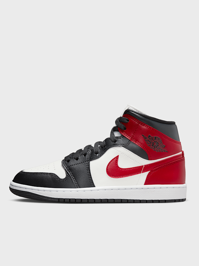 Jordan, Air Jordan 1 Mid, red, Image 1 of 8