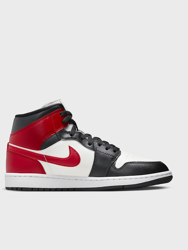 Jordan, WMNS Air Jordan 1 Mid, red, Image 2 of 8