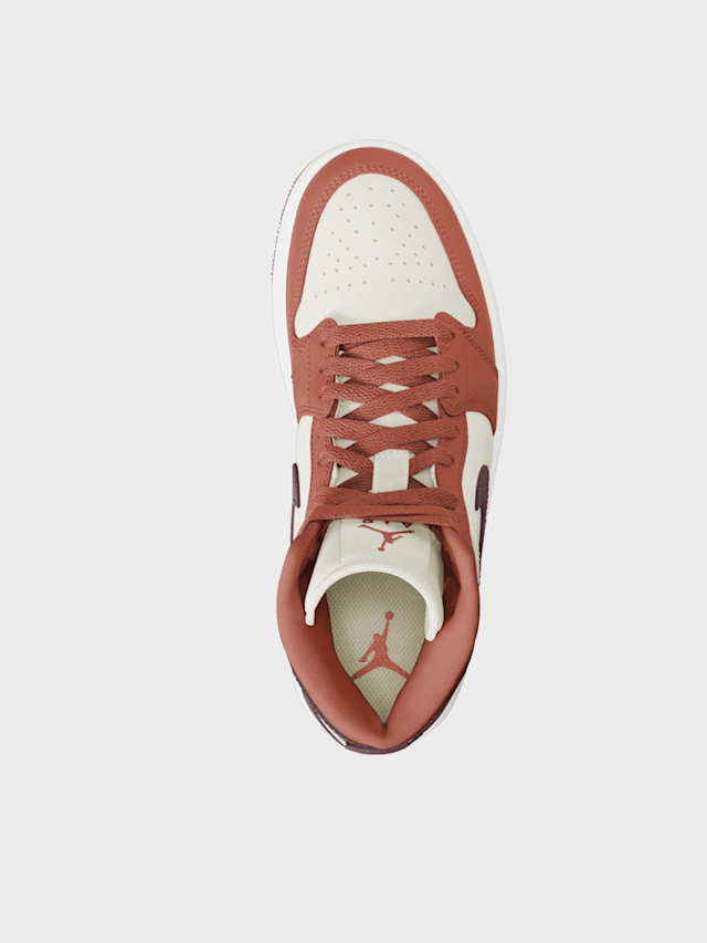 Jordan, WMNS Air Jordan 1 Mid, red, Image 6 of 8