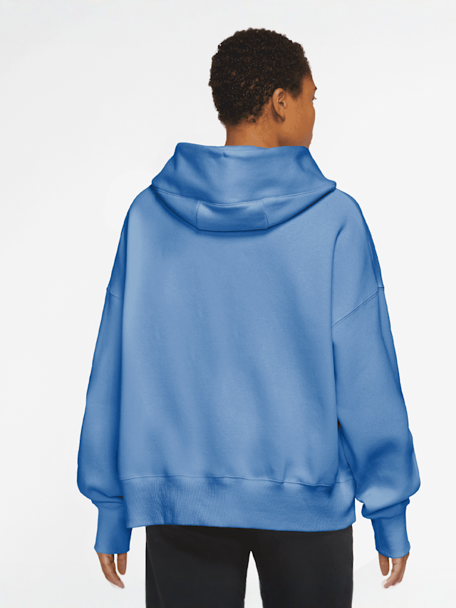 Nike, Sportswear Phoenix Fleece Oversized Hoodie, blue, Image 2 of 3