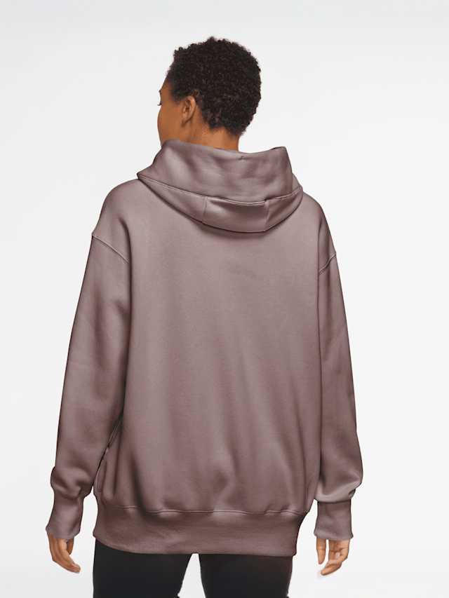 Nike, Sportswear Phoenix Fleece Oversized Hoodie, brown, Image 2 of 4