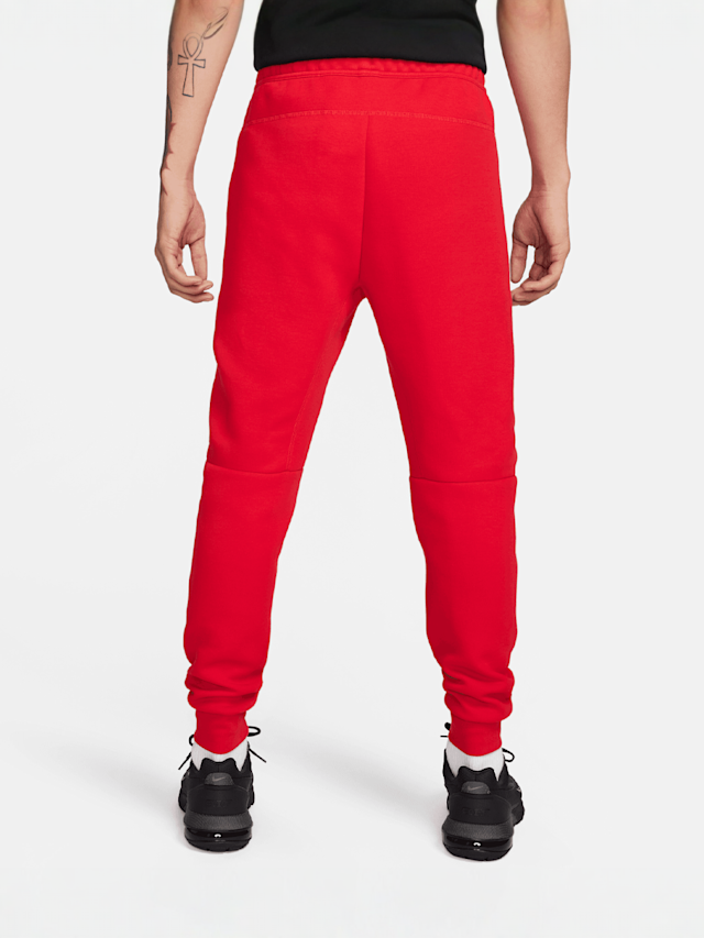 Nike, Tech Fleece Jogger, rood, Afbeelding 2 van 9