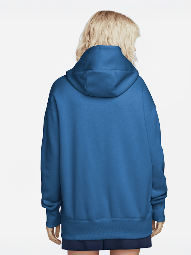 Nike, Sportswear Phoenix Fleece Oversized Hoodie, blauw, Afbeelding 2 van 3
