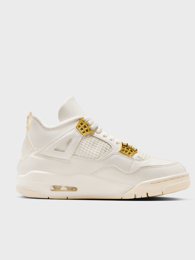Jordan, WMNS Air Jordan 4 Retro, white, Image 2 of 8