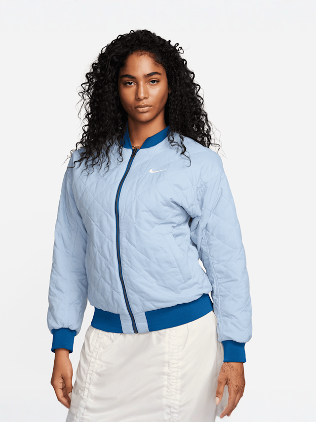 Nike  , Sportswear Reversible Varsity- Bomber Jacket, blue, Image 6 of 8