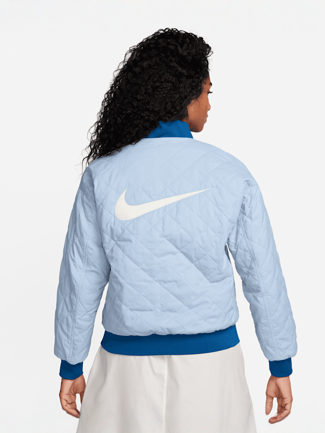 Nike  , Sportswear Reversible Varsity- Bomber Jacket, blue, Image 7 of 8