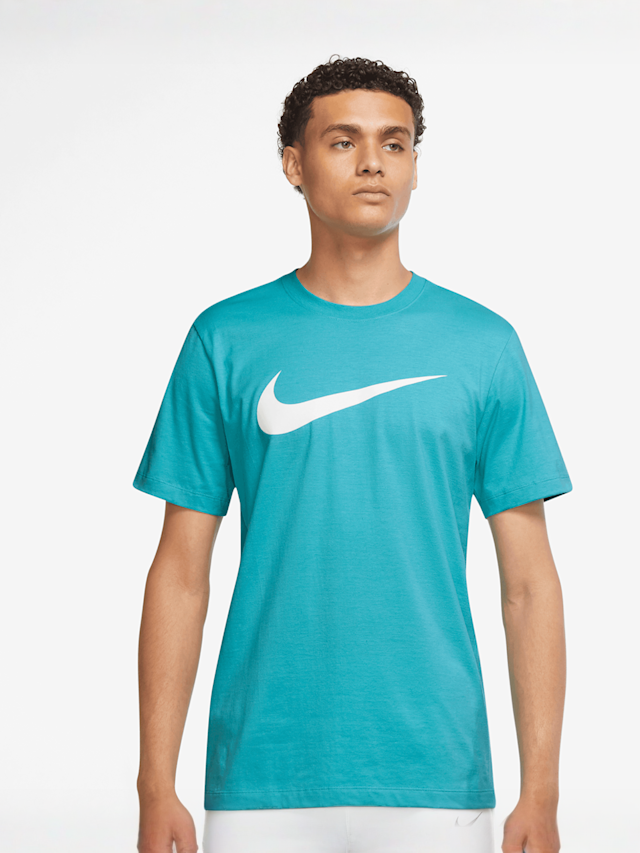 Nike, Sportswear Swoosh T-Shirt, turquoise, Image 1 of 4