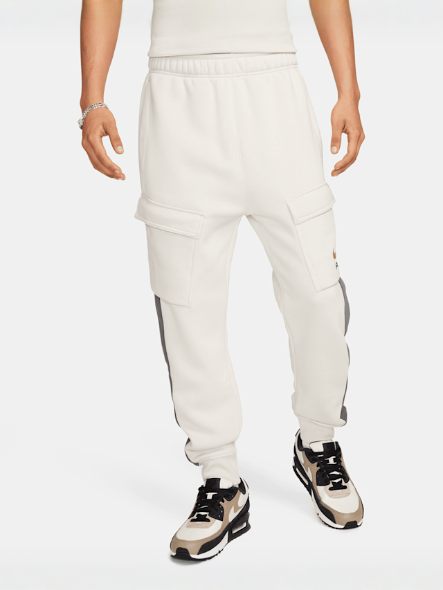 Nike, Sportswear Swoosh Air Cargo Pants Fleece, beż, Obraz 1 z 6