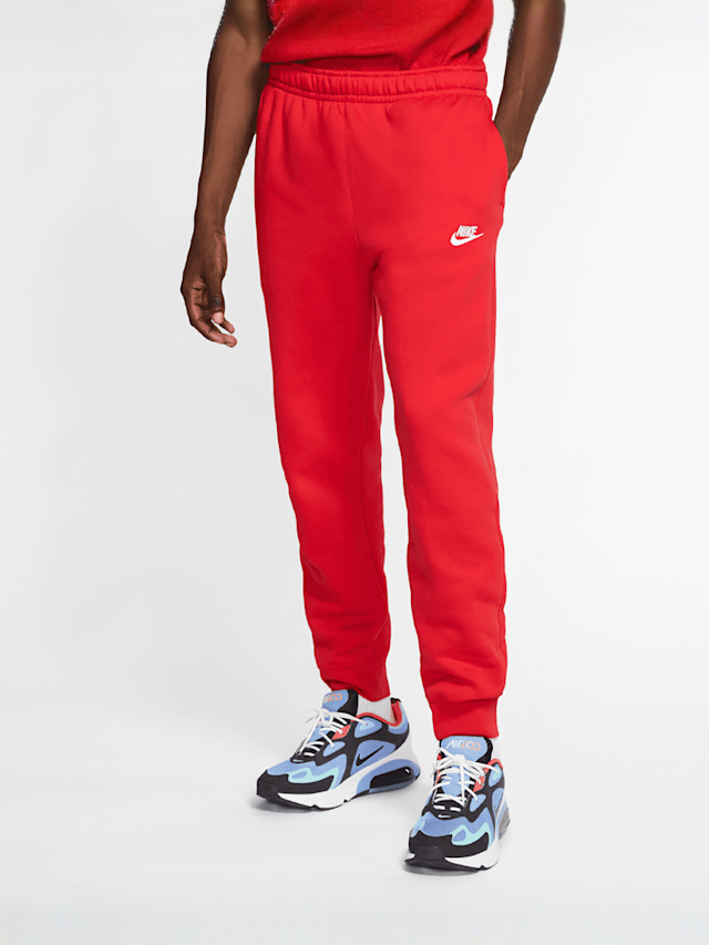 Nike, Sportswear Club Fleece Joggers, red, Image 1 of 7