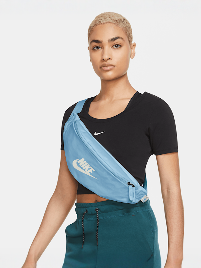 Nike, Heritage Hüfttasche, blue, Image 6 of 6