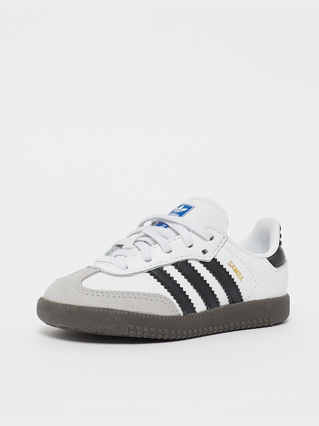 adidas Originals, Samba OG EL I Toddlers, white, Image 2 of 5