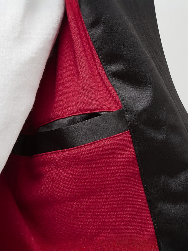 Mitchell & Ness, NBA Lightweight Satin Bomber Philadelphia 76ers, black, Image 5 of 7