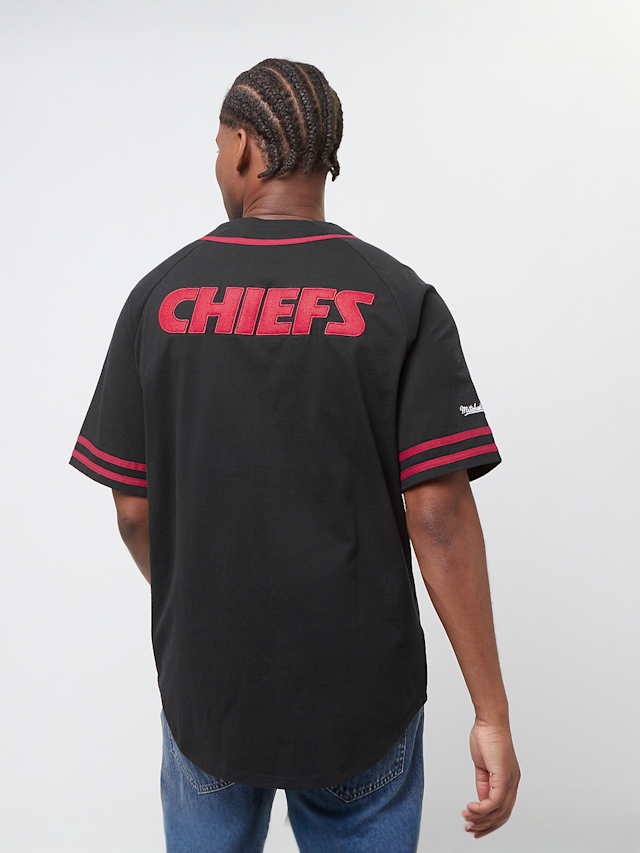 Mitchell & Ness, Fashion Cotton Button Front Kansas City Chiefs, zwart, Afbeelding 2 van 6